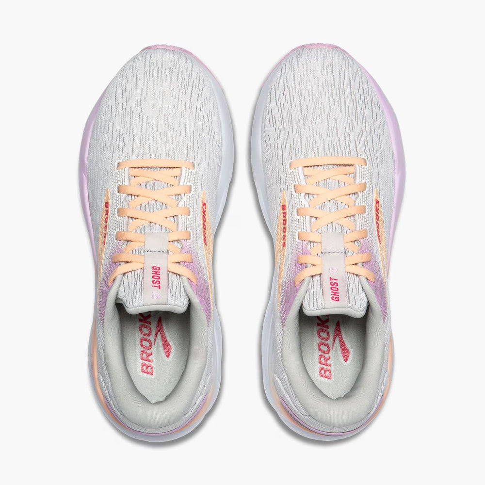 Brooks Women's Ghost 16 - White/Grey/Orchid