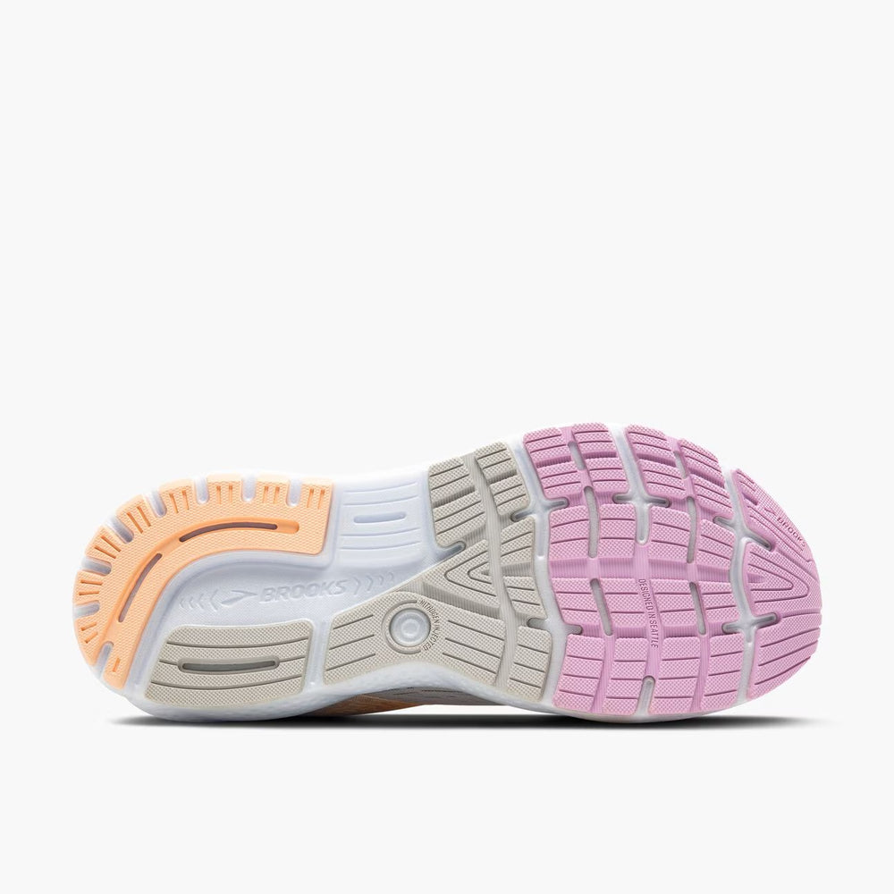 Brooks Women's Ghost 16 - White/Grey/Orchid