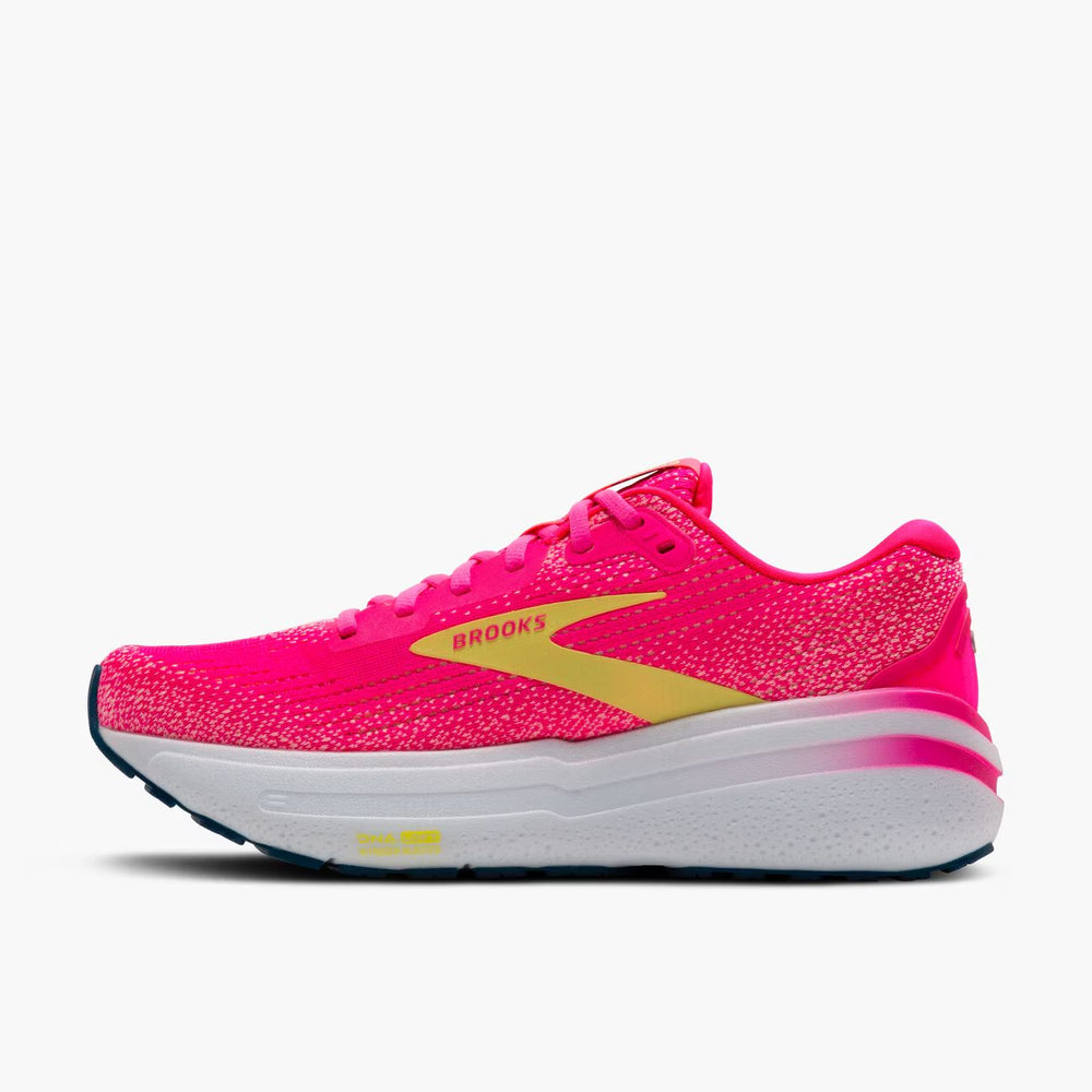 Brooks Women's Ghost Max 2 - Pink/Lemon Tonic/Orange Pop