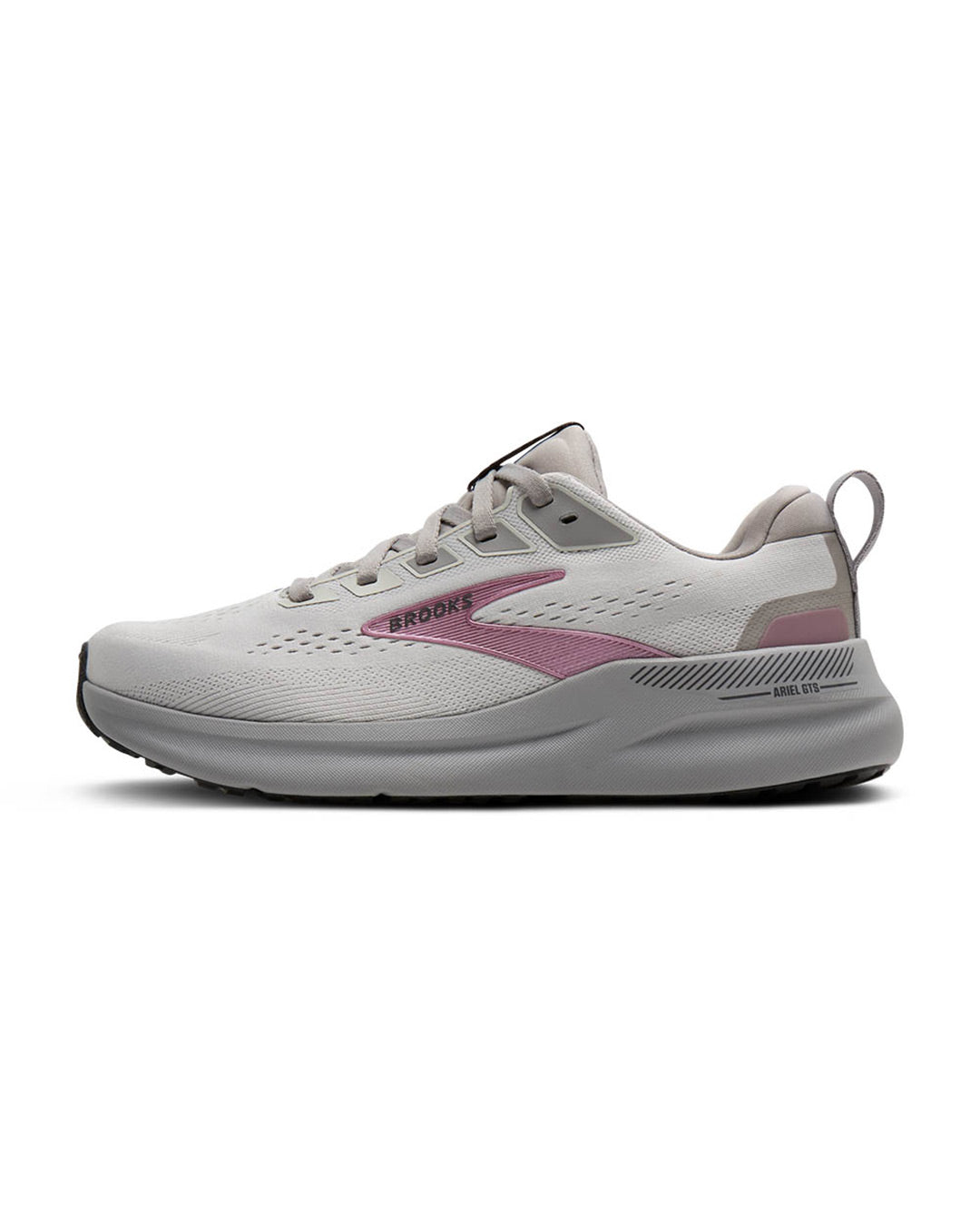 Brooks Women's Ariel GTS 26 - Oyster Mushroom/Alloy/Pin