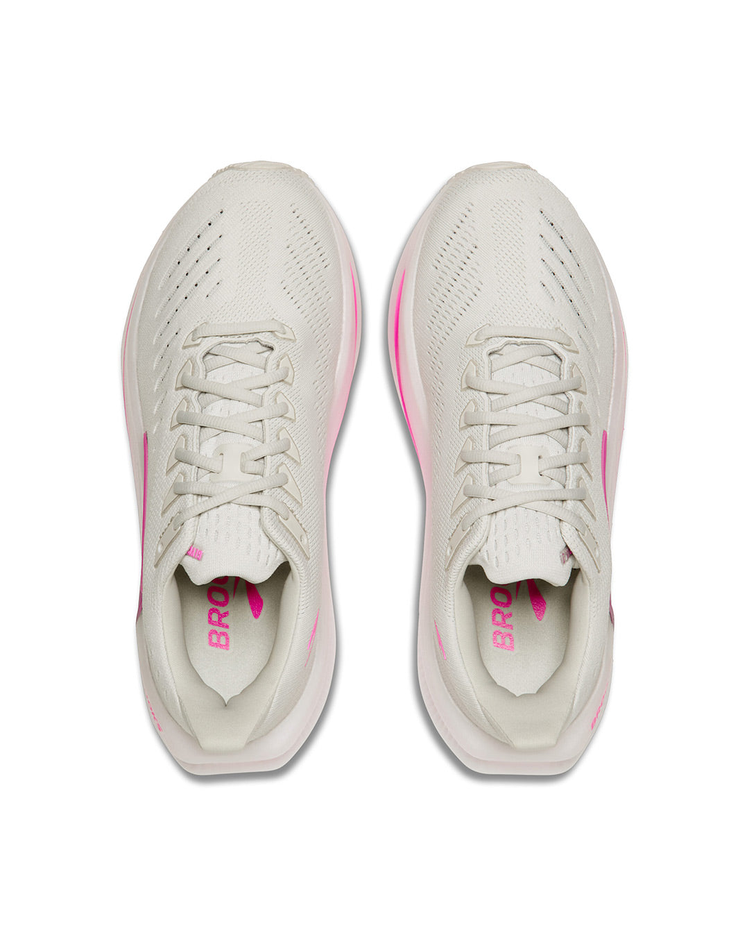 Brooks Women's Glycerin Max 2 - Oyster/Argyle/Cyber Pink