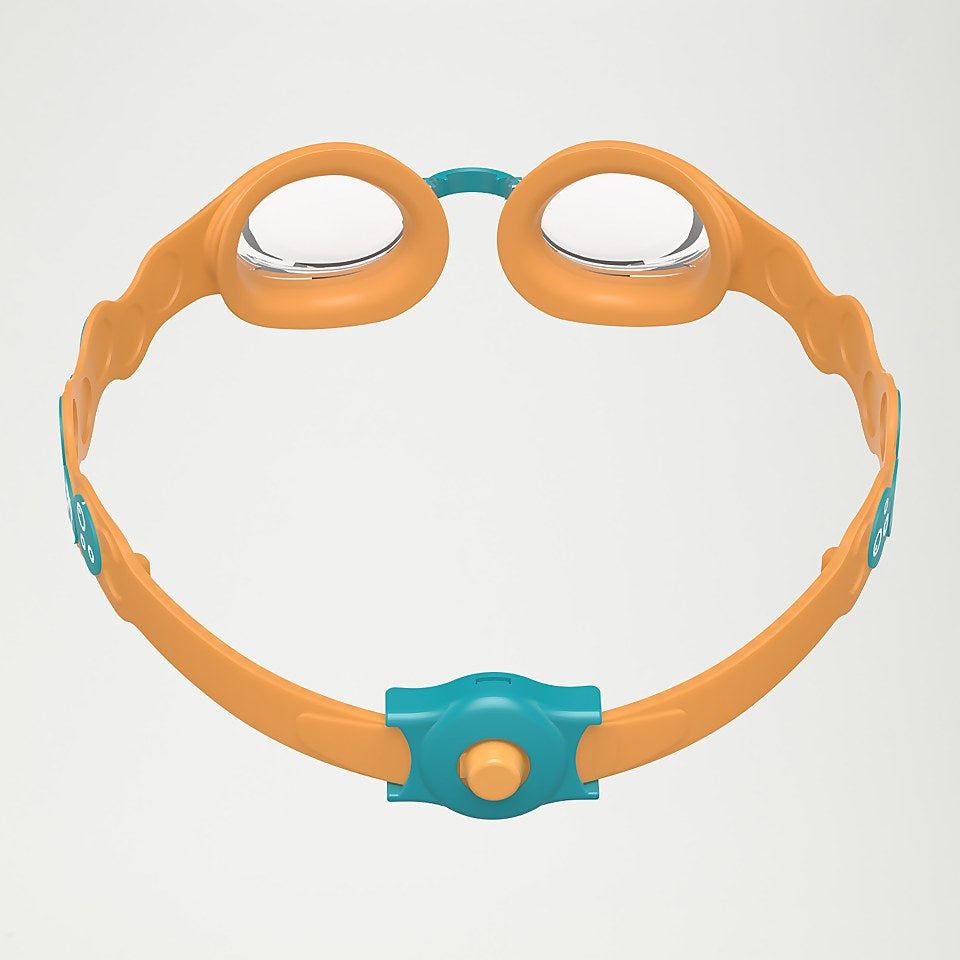 Speedo Infant's Sea Squad Spot Goggles - Aquarium/Aanadi Orange/Clear