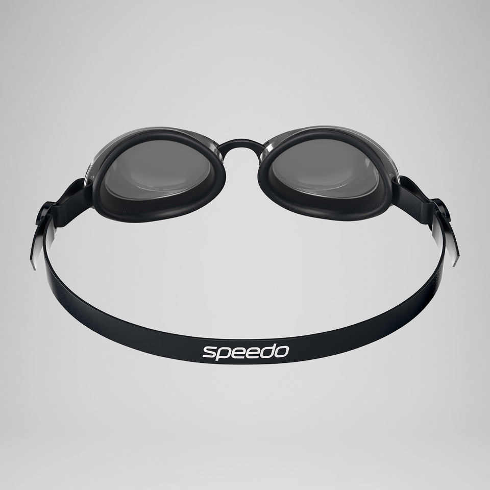 Speedo Unisex's Jet 2.0 Mirrored Goggles - Black/Chrome