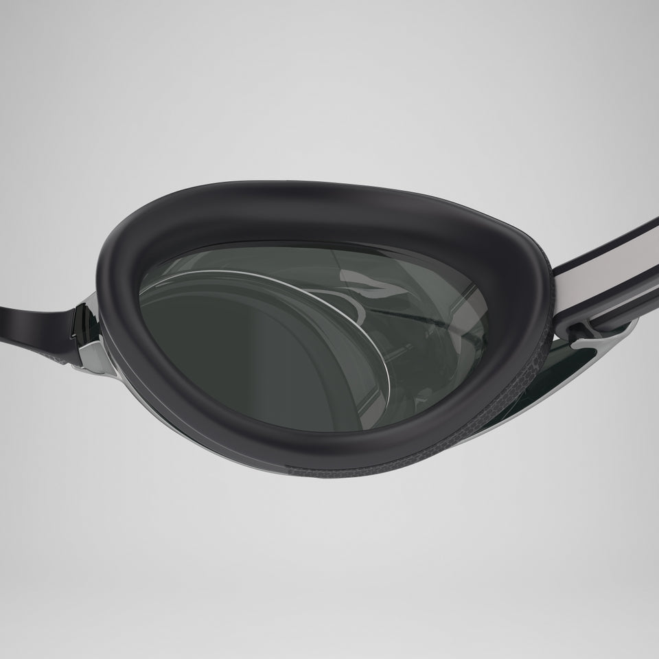 Speedo Unisex's Vanquisher 3.0 Mirrored - Black/Smoke/Silver Mirror