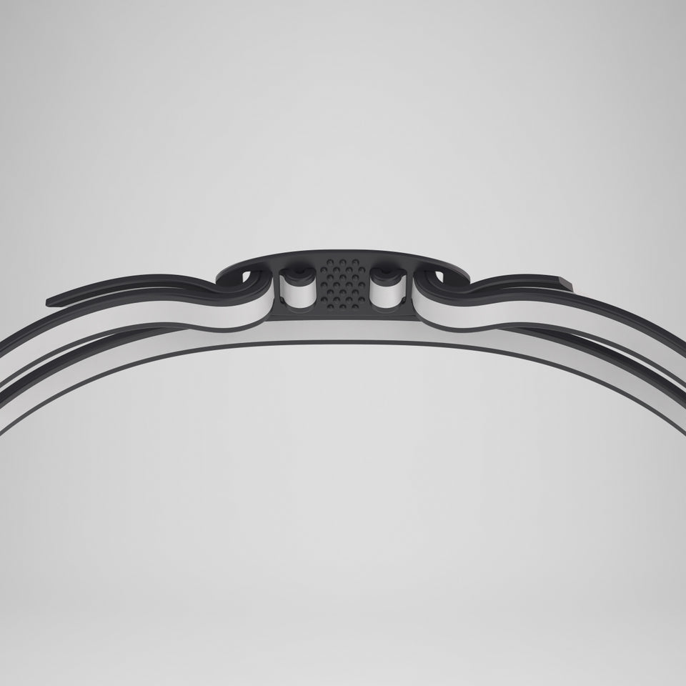 Speedo Unisex's Vanquisher 3.0 Mirrored - Black/Smoke/Silver Mirror