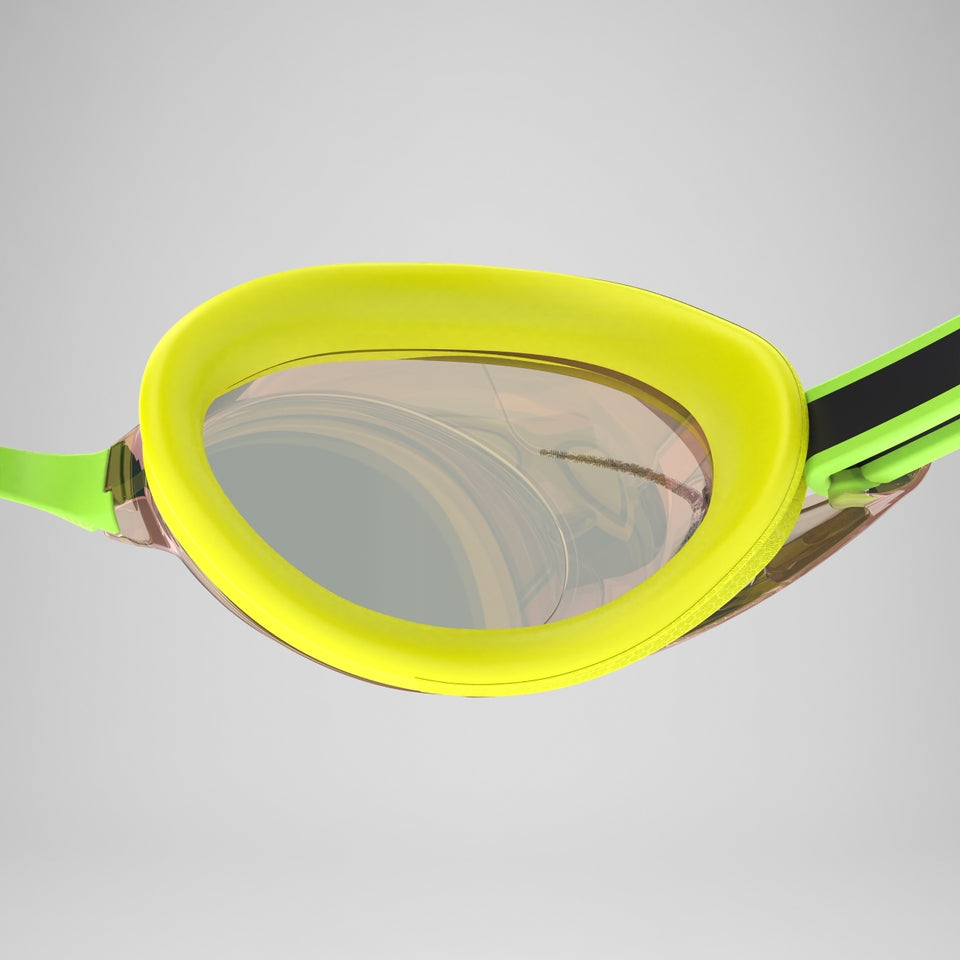Speedo Unisex's Vanquisher 3.0 Mirrored - Hyper Yellow/Grey/Ablaze Mirror