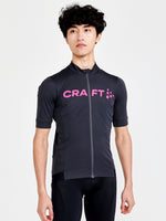 Craft Men's Cycling Essence Jersey - Ashpalt-Roxo