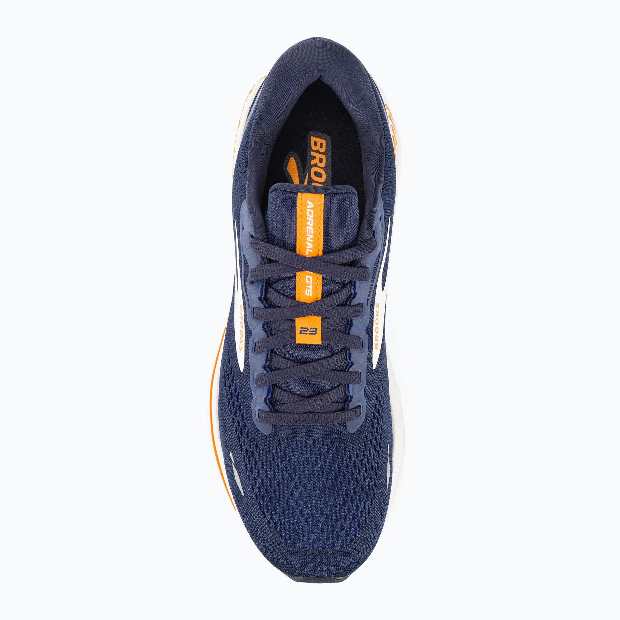 Brooks Men's Adrenaline GTS 23 -1D486 Peacoat/Ultramarina/Orange