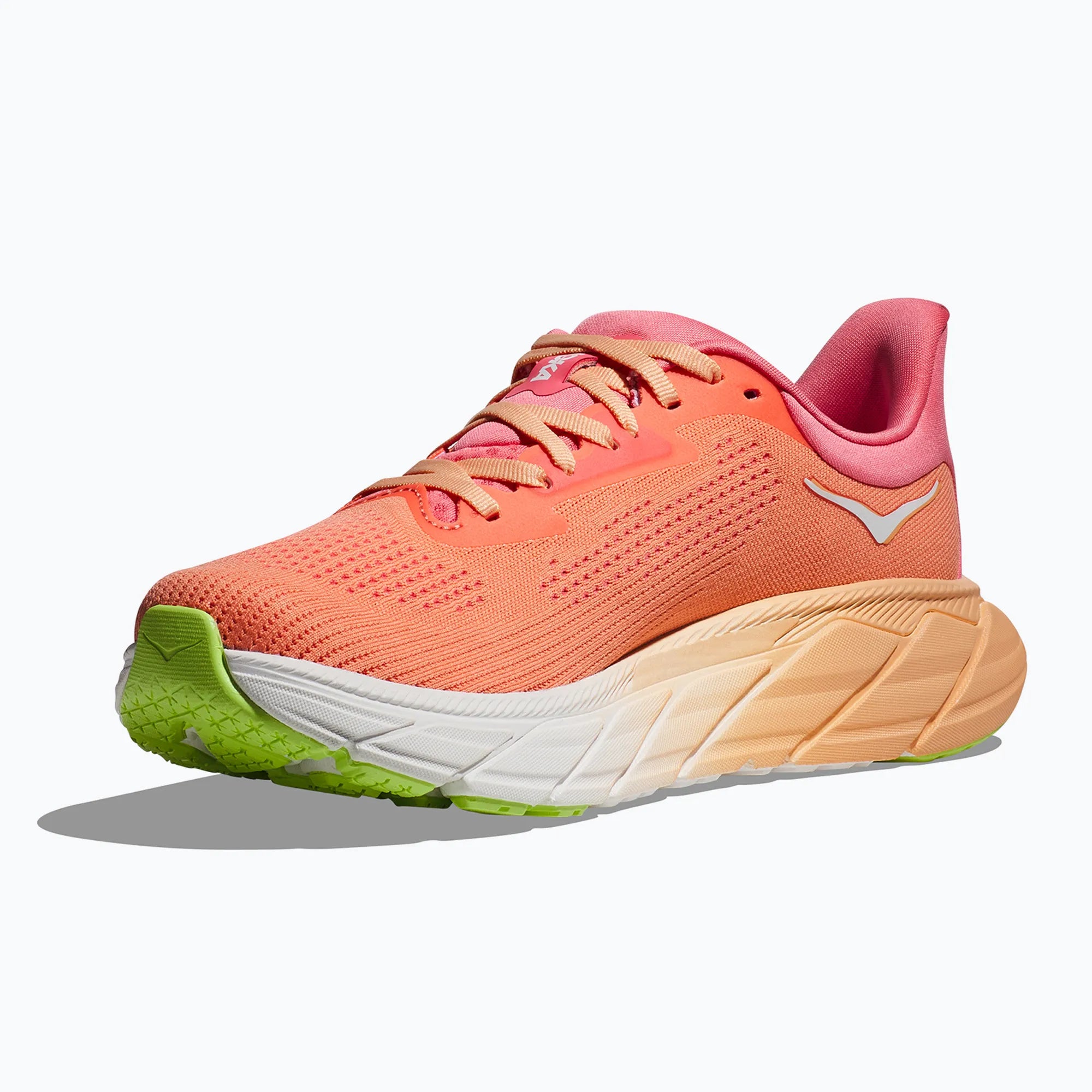 HOKA Women's Arahi 7 Wide - Papaya/Coral