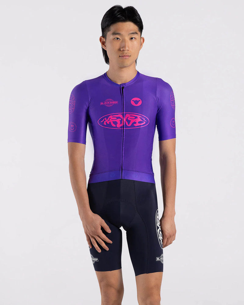 Black Sheep Men's Team SS Jersey - Never Mind Purple