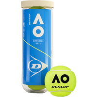 Dunlop Australian Open 3 Pet Tennis Balls