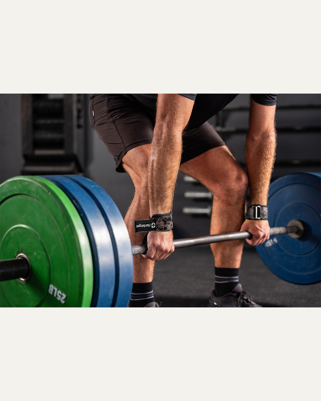 Harbinger Pro Lifting Grips - Greyscale