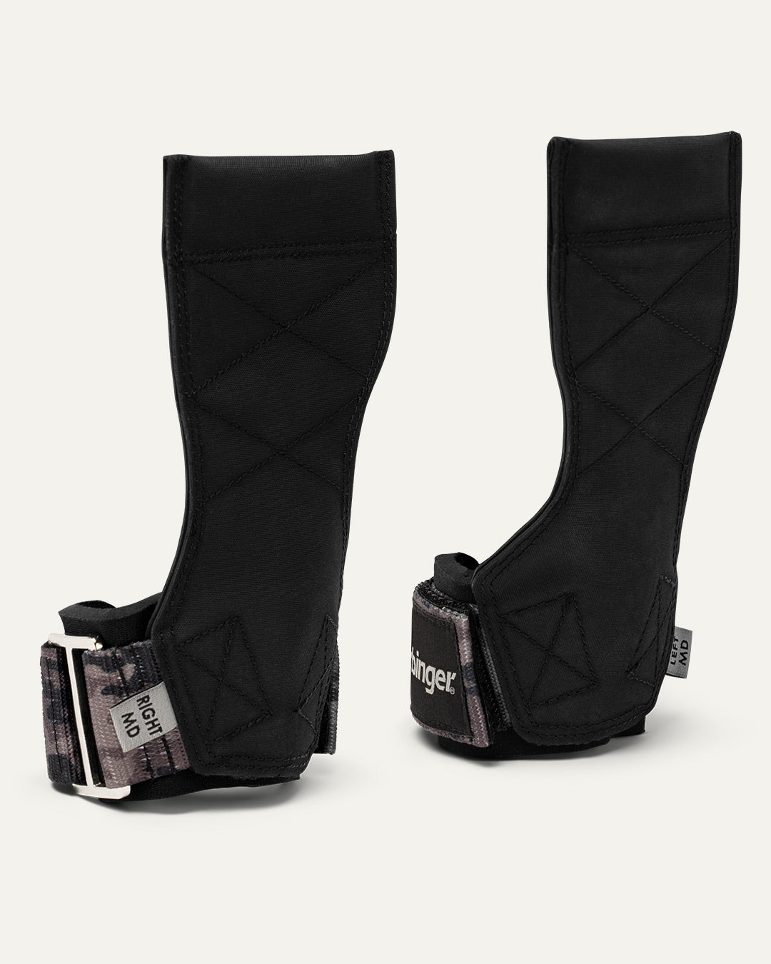 Harbinger Pro Lifting Grips - Greyscale