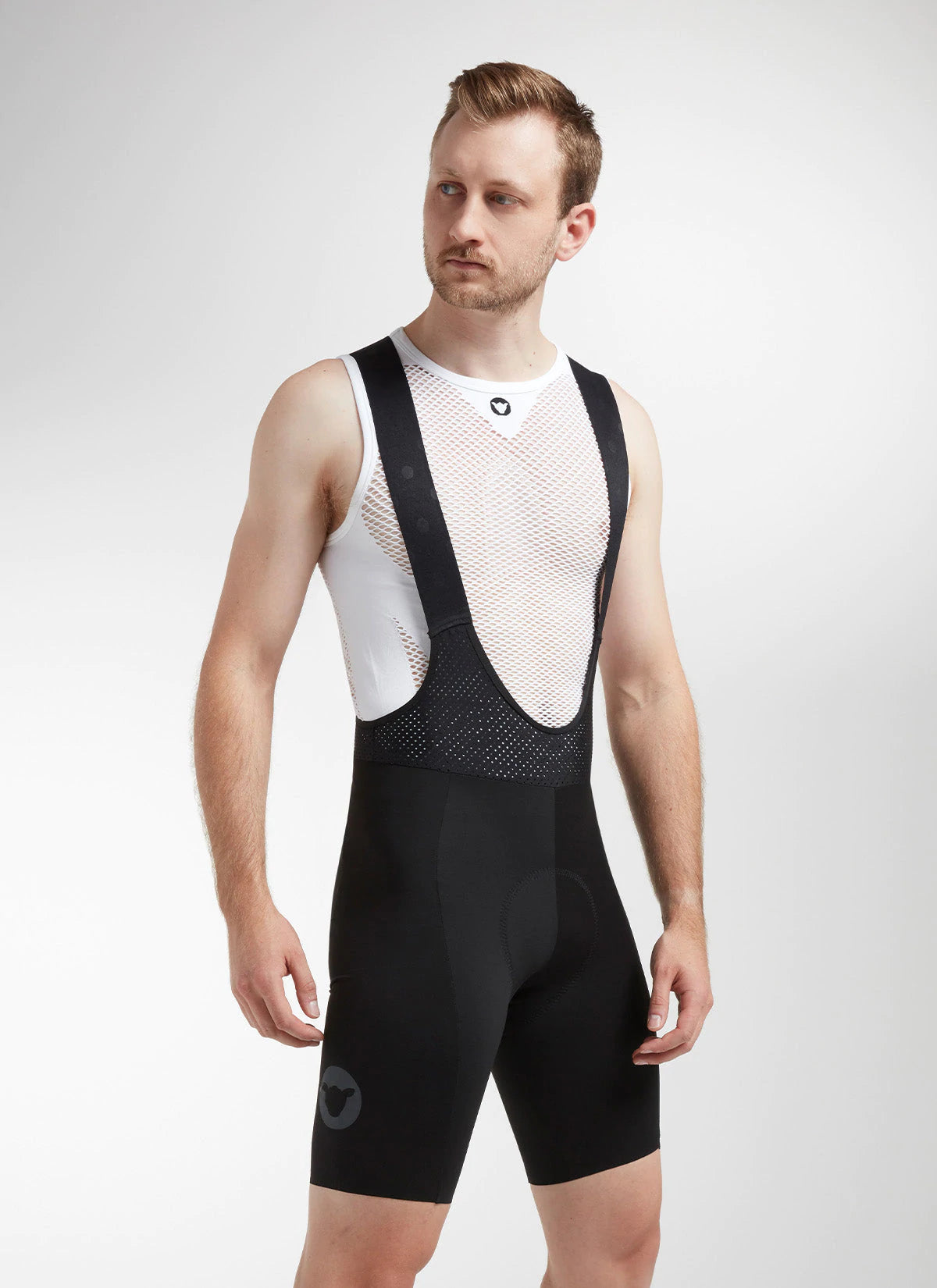 Black Sheep Men's Racing Seamless Bib and Brace 2.0 - Black