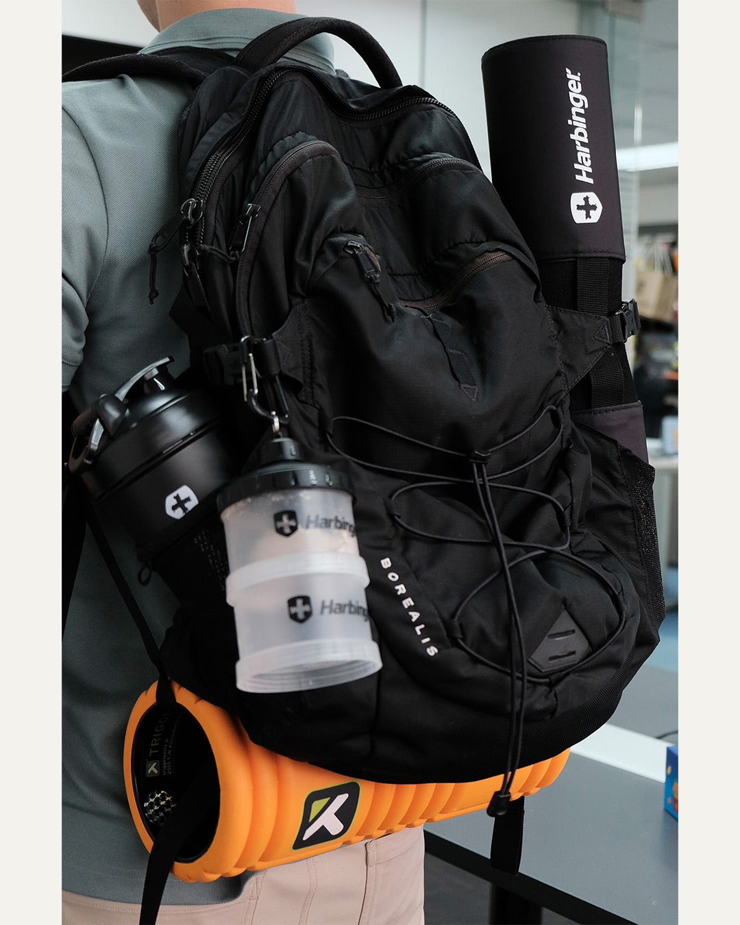 Harbinger Shaker Bottle 450ml - Black