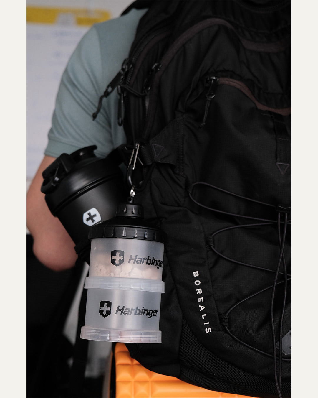 Harbinger Protein Case 2cases - Black