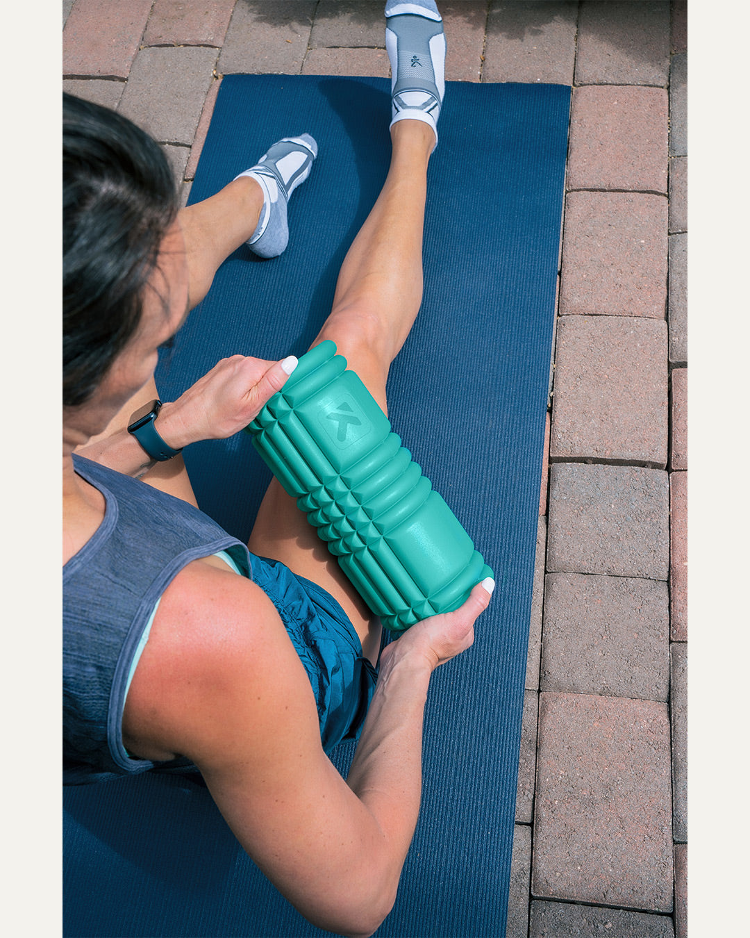 Trigger Point The Grid 1.0 Foam Roller - Teal