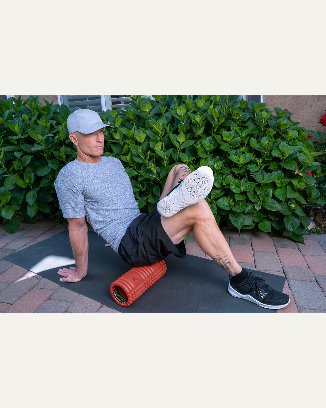 Trigger Point The Grid 1.0 Foam Roller - Red Clay