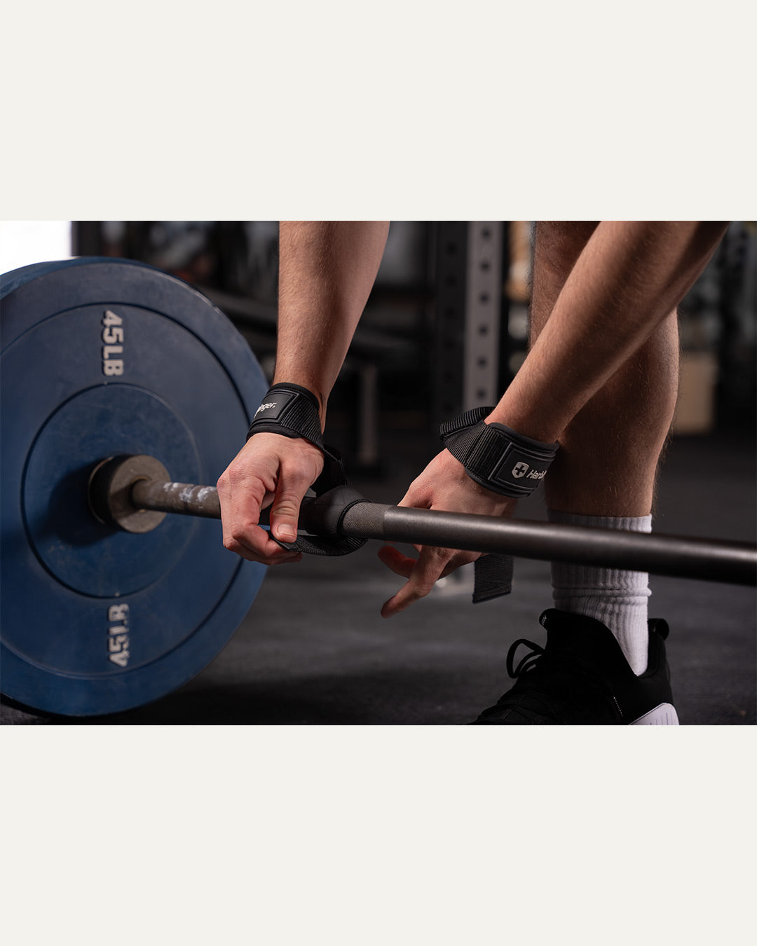 Harbinger Elite Padded Lifting Straps - Black