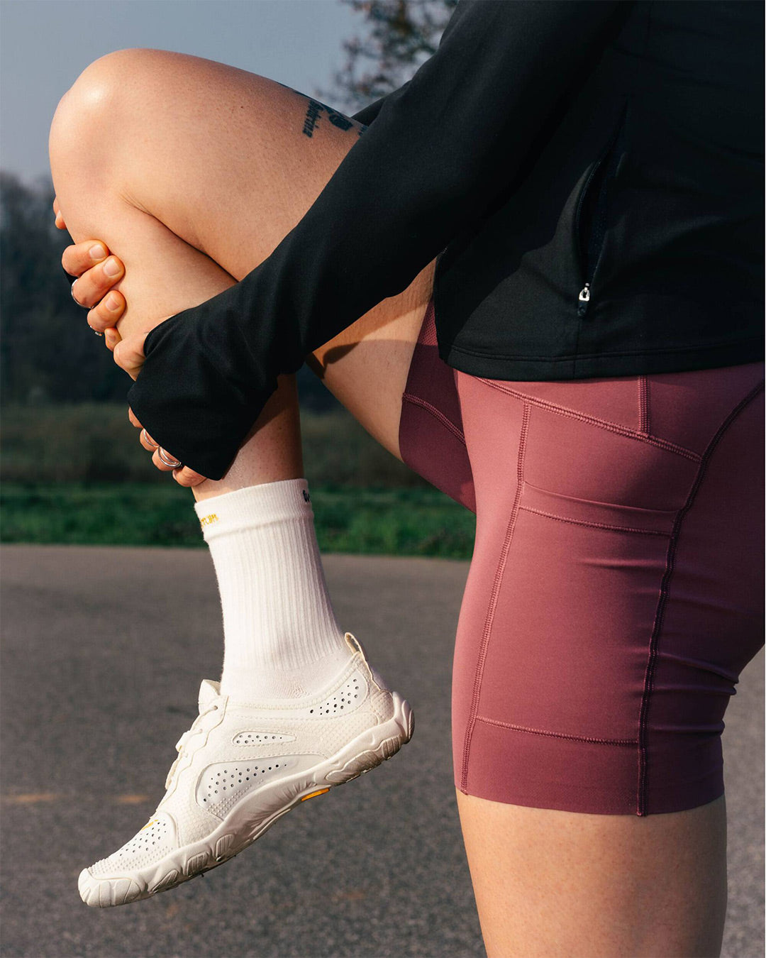 Vibram Women's V-Run - Total Ivory [Pre-Order]