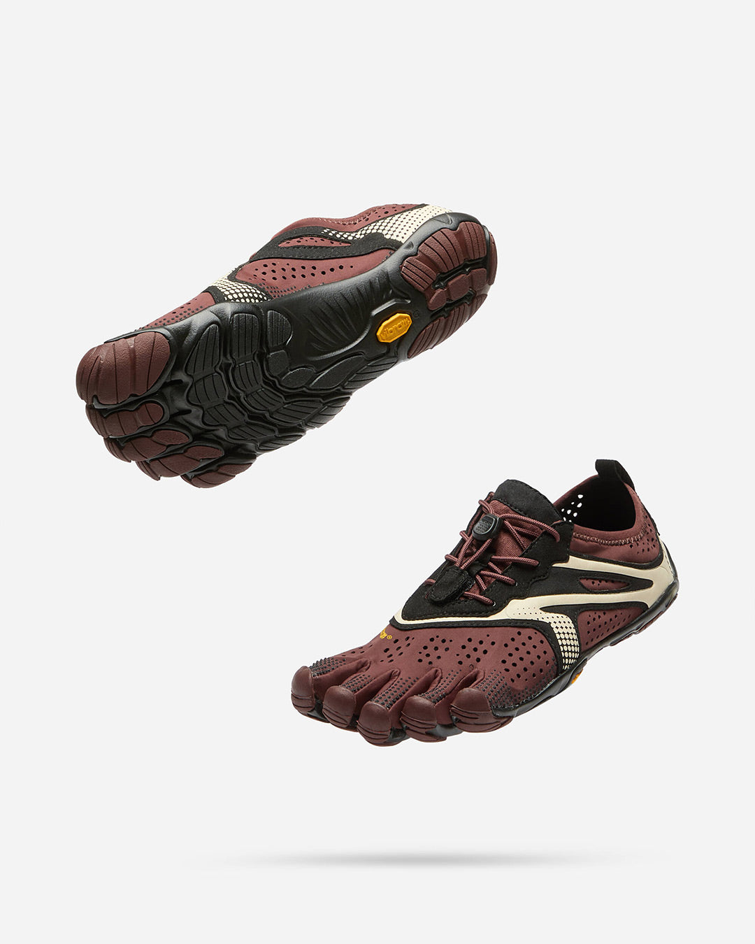 Vibram Men's V-Run - Brown Ivory/Black [Pre-Order]