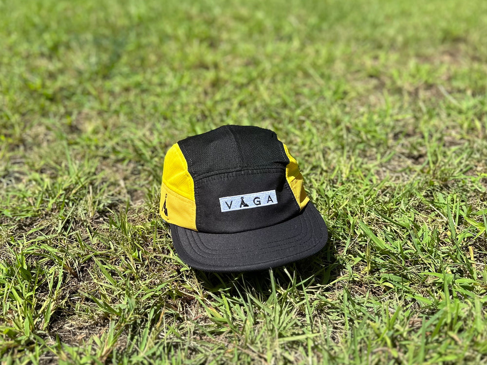 VAGA Club Cap - Black/Burnt Yellow/Amber