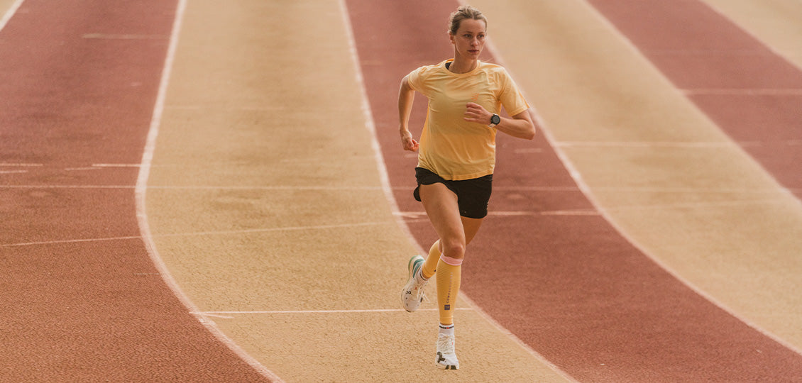 Compressport Women's Performance SS Tshirt - Impala