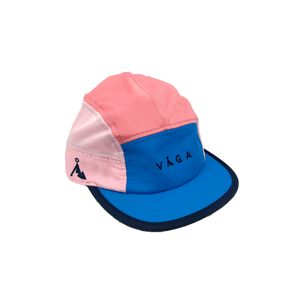 VAGA Club Cap - Postal Blue/Pastel Pink/Pink/Navy Blue