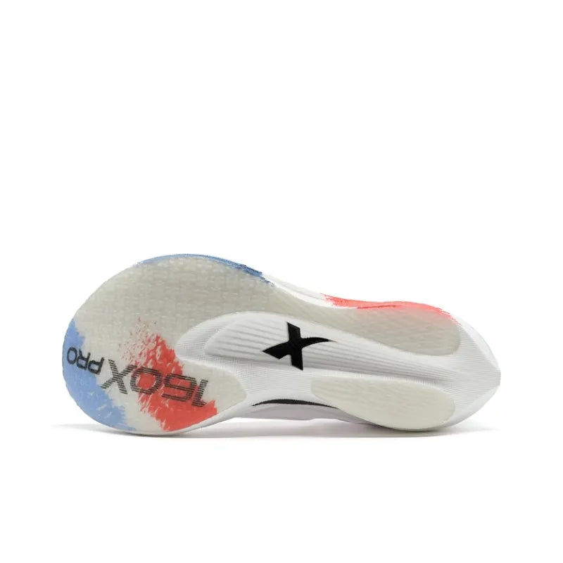 Xtep Men's 160X 5.0 PRO - White02/Sunlight Blue/Laser Red