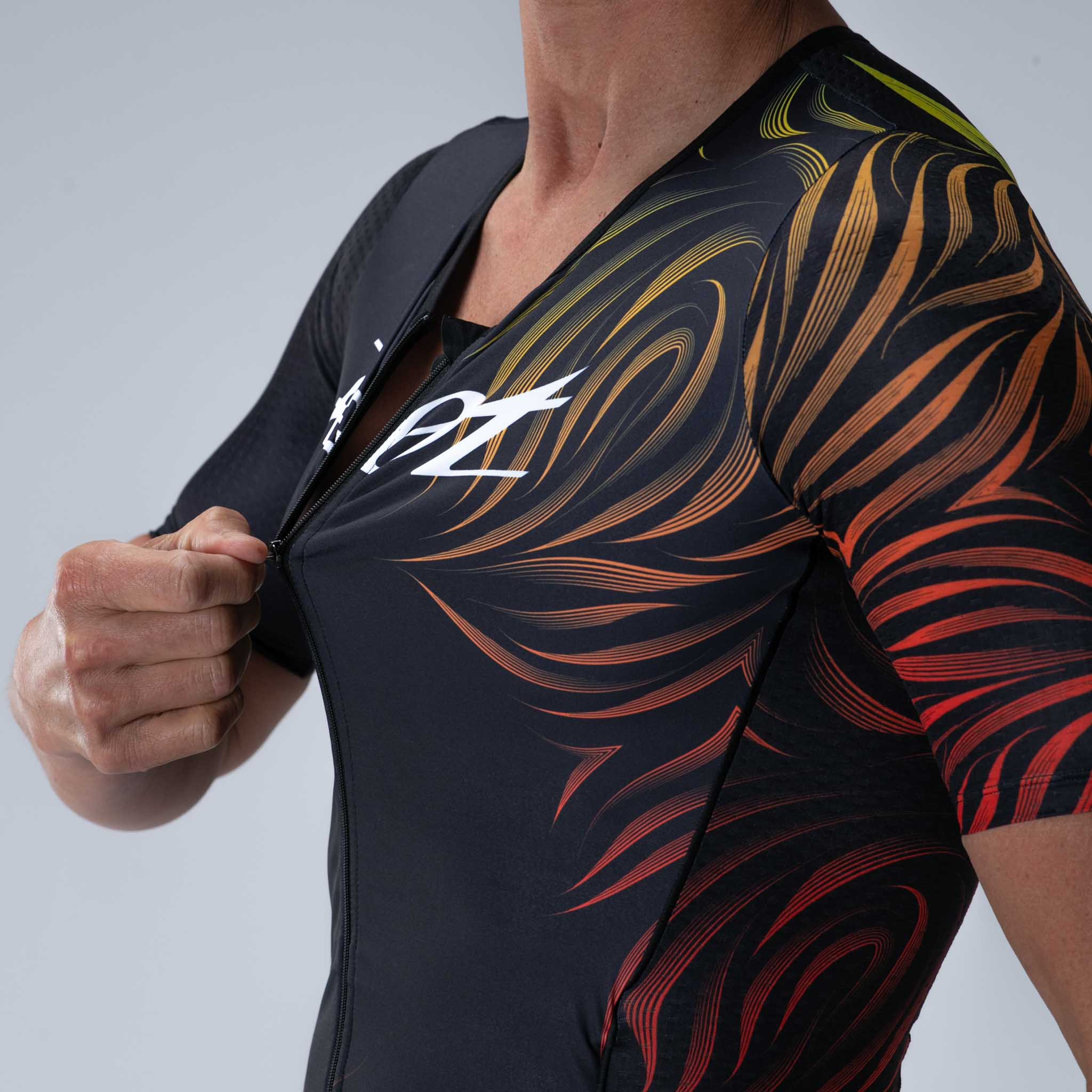 ZOOT Men's Ltd Tri Aero Full Zip Racesuit - Phoenix