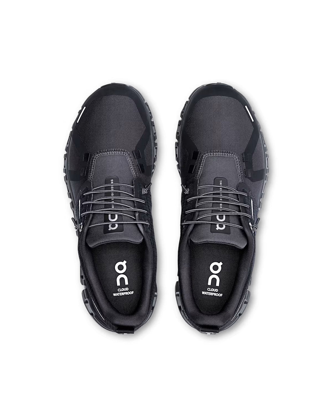 ON Women's Cloud 6 Waterproof - Black/Black