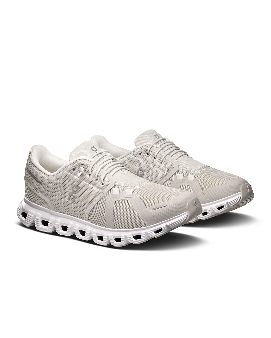 ON Women's Cloud 6 - Pearl/White