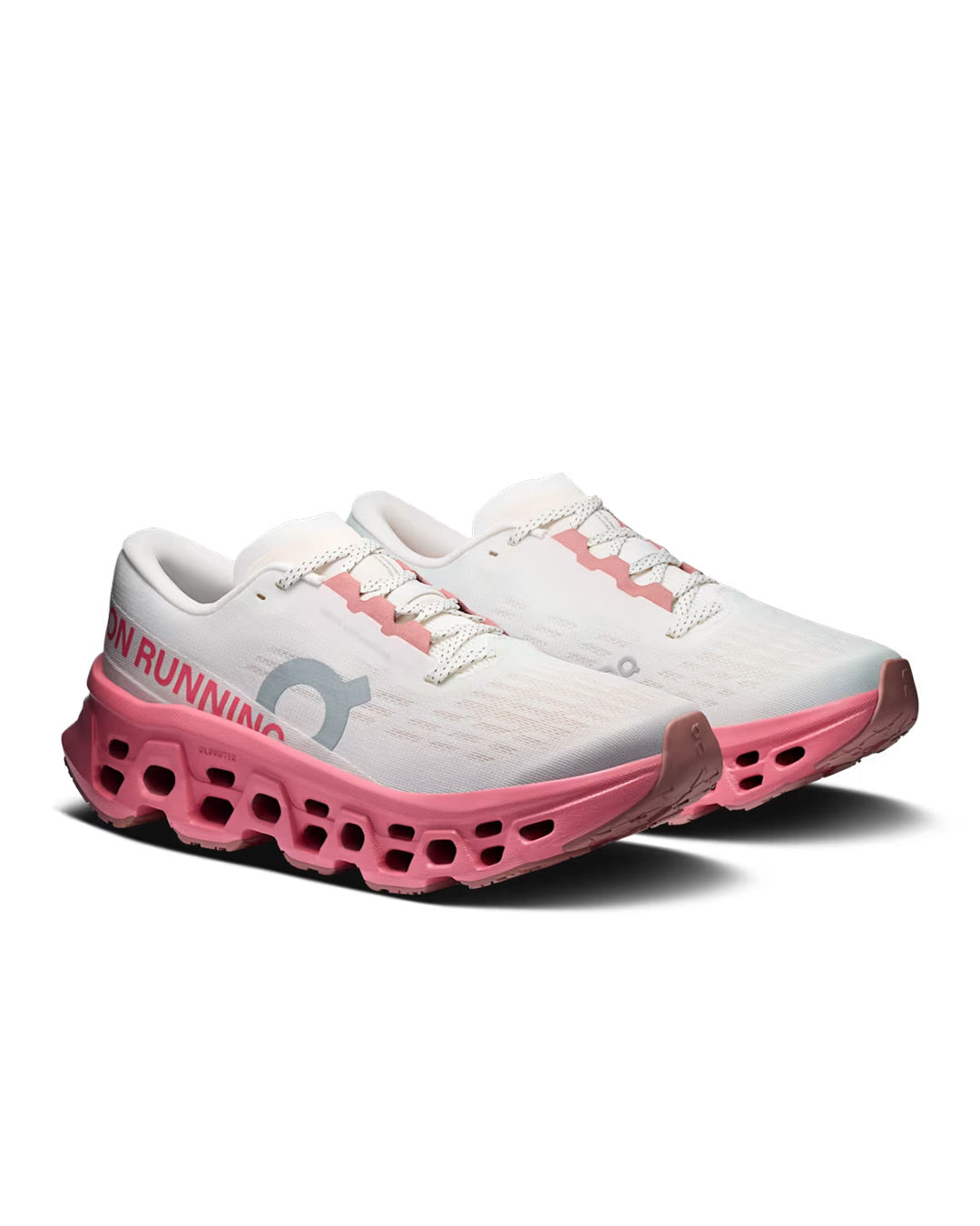 ON Women's Cloudmonster 3 - Ivory/Camellia
