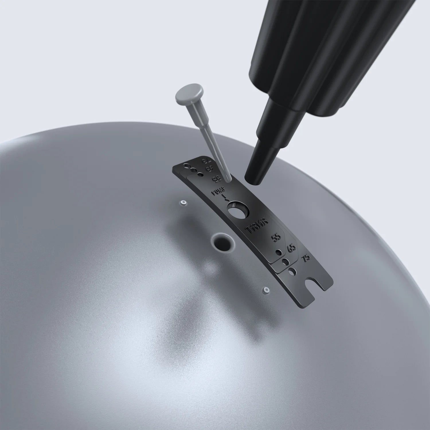 TRNR Gym Ball 65cm - Silver