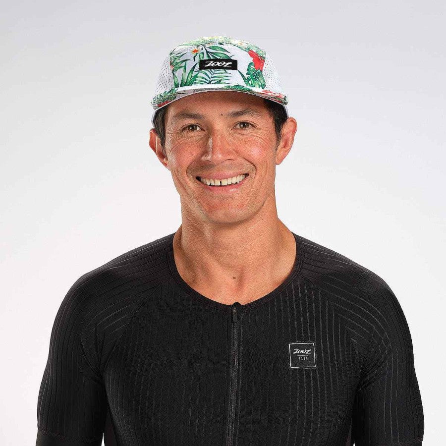 ZOOT Unisex's Tech 5-Panel Hat - White Hawaii