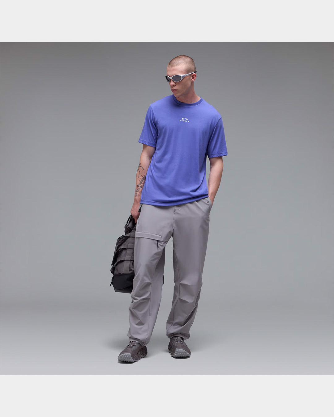 Oakley Bark New Short Sleeve - Lilac Slate