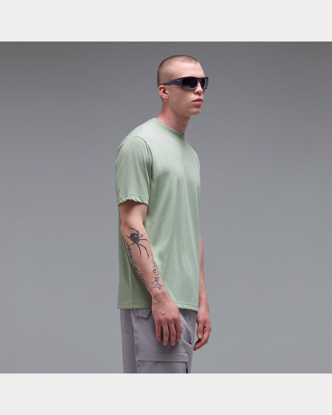 Oakley Bark New Short Sleeve - Faded Green