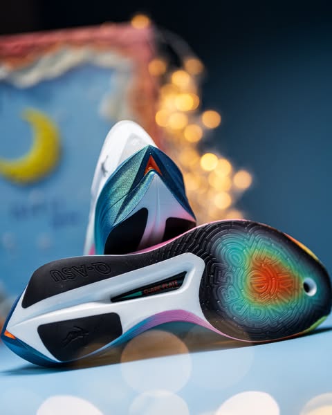 Qiaodan Men's FeiYing PB 5.0 - QiaoDan White/Mars Green