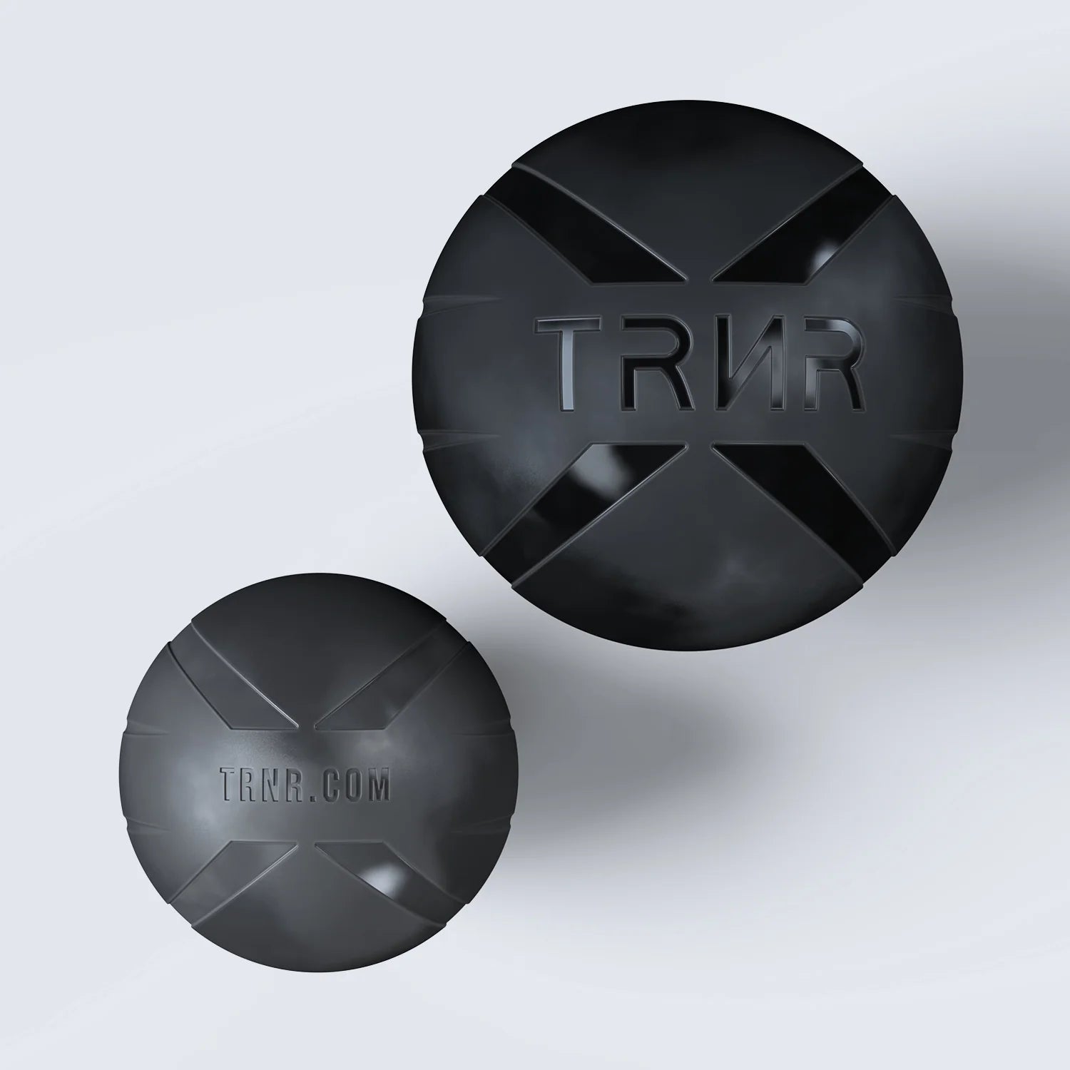 TRNR Pilates Ball - Black/Silver