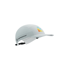 Compressport Unisex's 5 Panel Light Cap - White (Ironman 2025)
