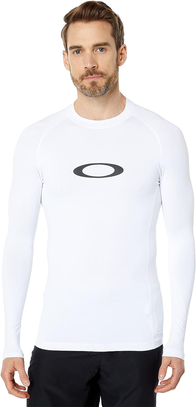 Oakley Ellipse Rashguard LS - White