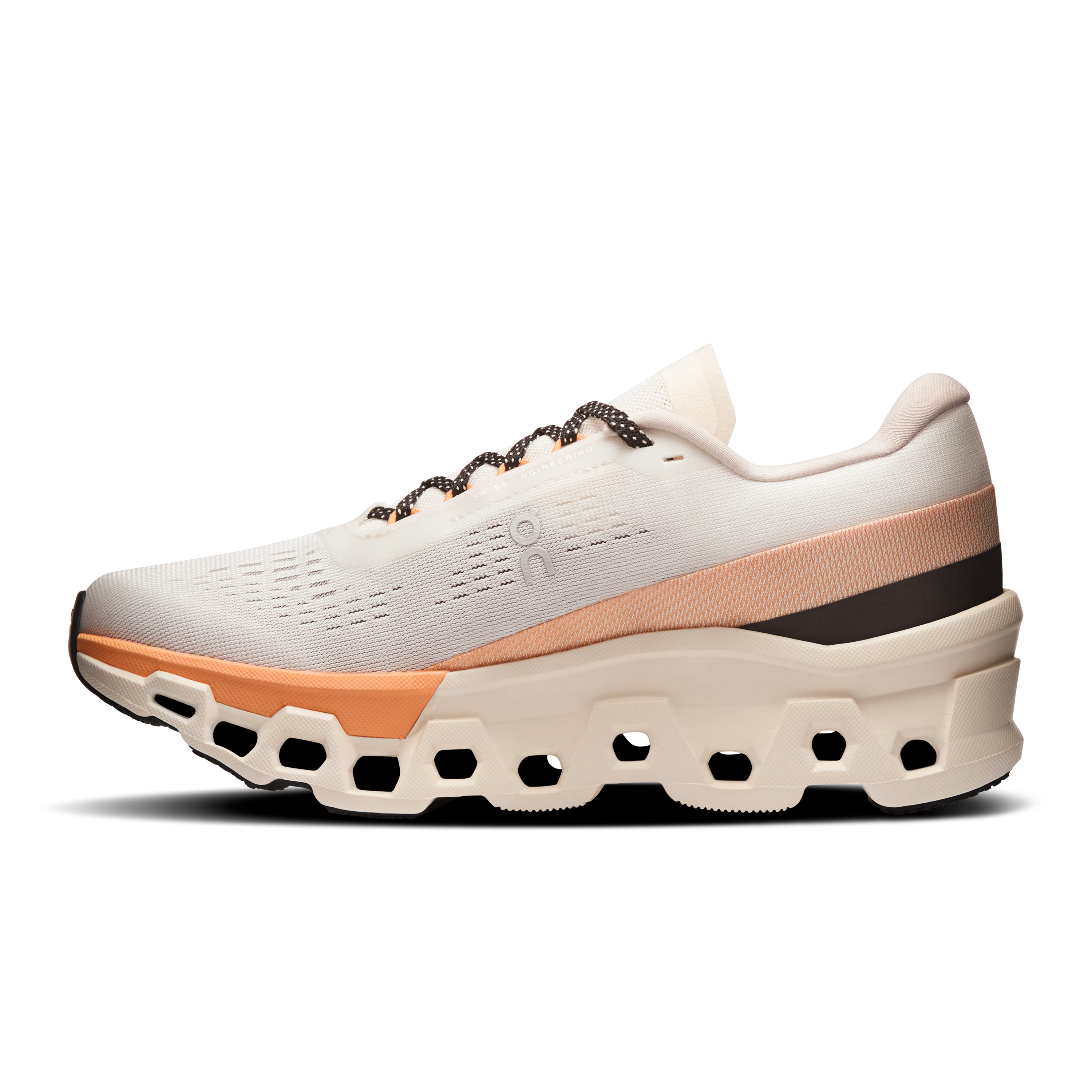 ON Women's Cloudmonster 2 - Ivory/Tangerine