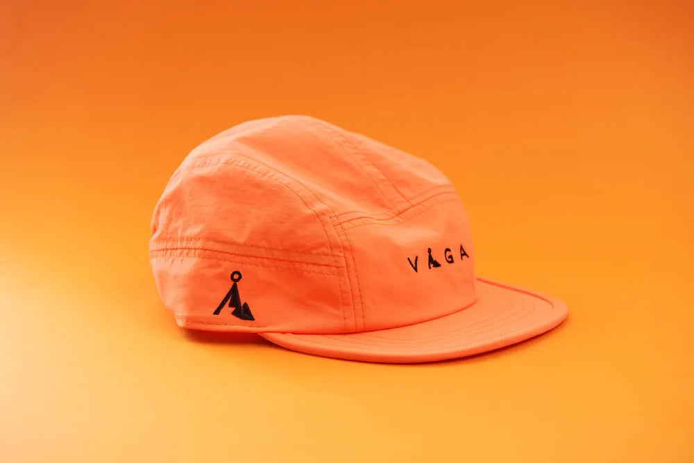VAGA Fell Cap - Neon Orange/Navy