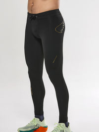 Saint Men's P1 Elite Compression Tights Drawcord - Black