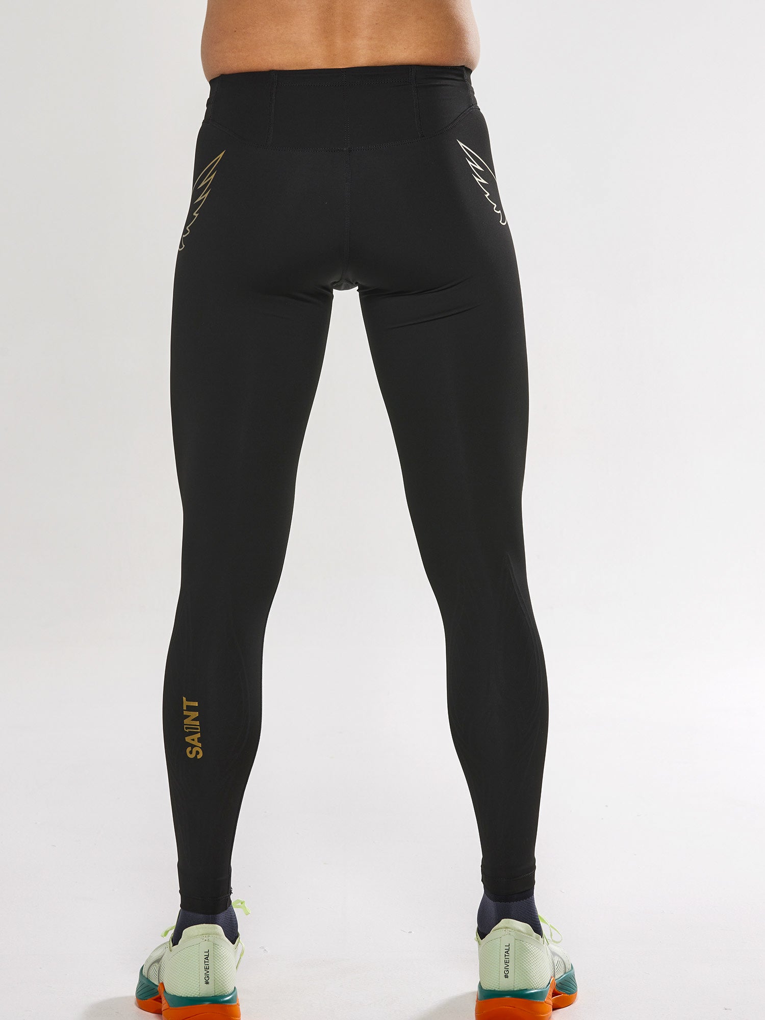Saint Men's P1 Elite Compression Tights Drawcord - Black – Key