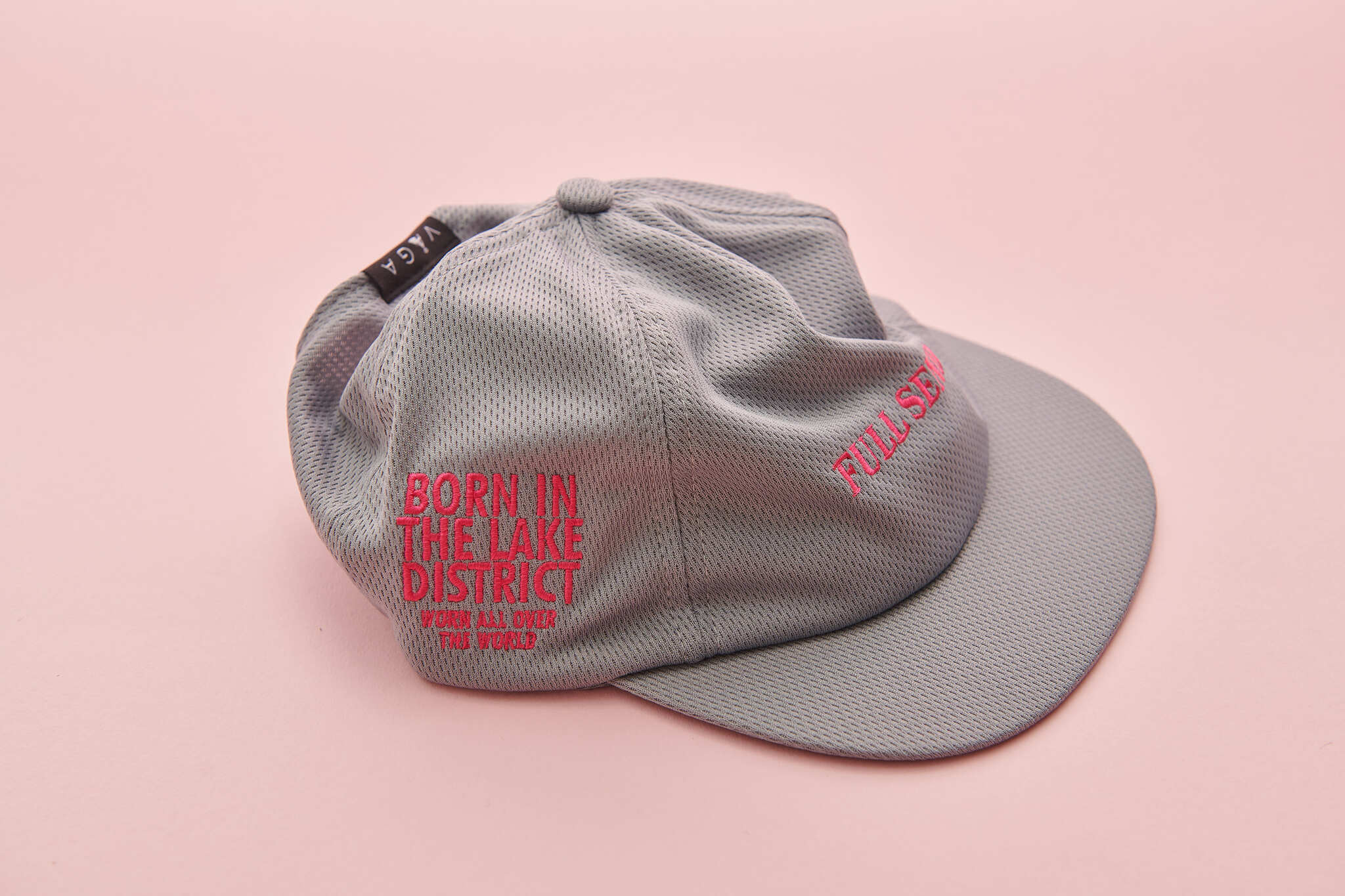 VAGA EP Cap - Mid Grey/Poster Pink