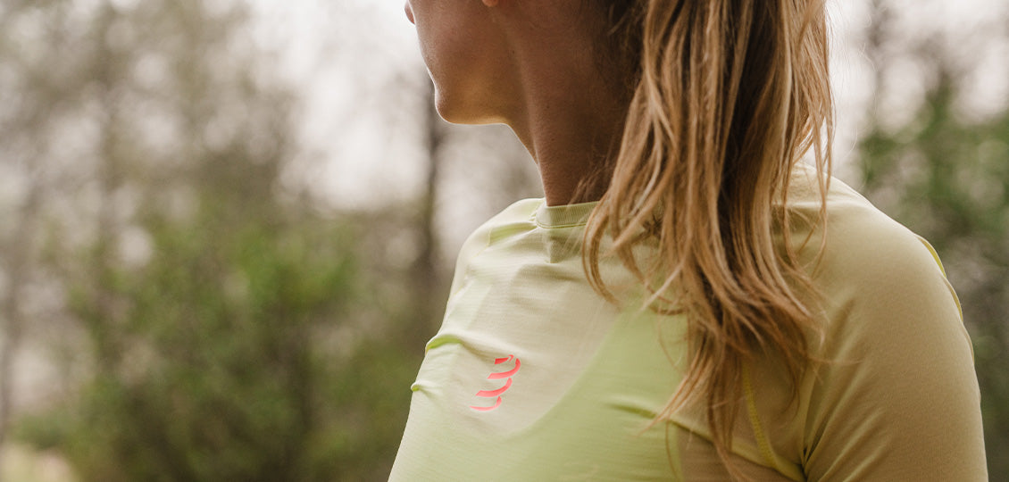 Compressport Women's Trail Racing SS Tshirt - Shadow Lime
