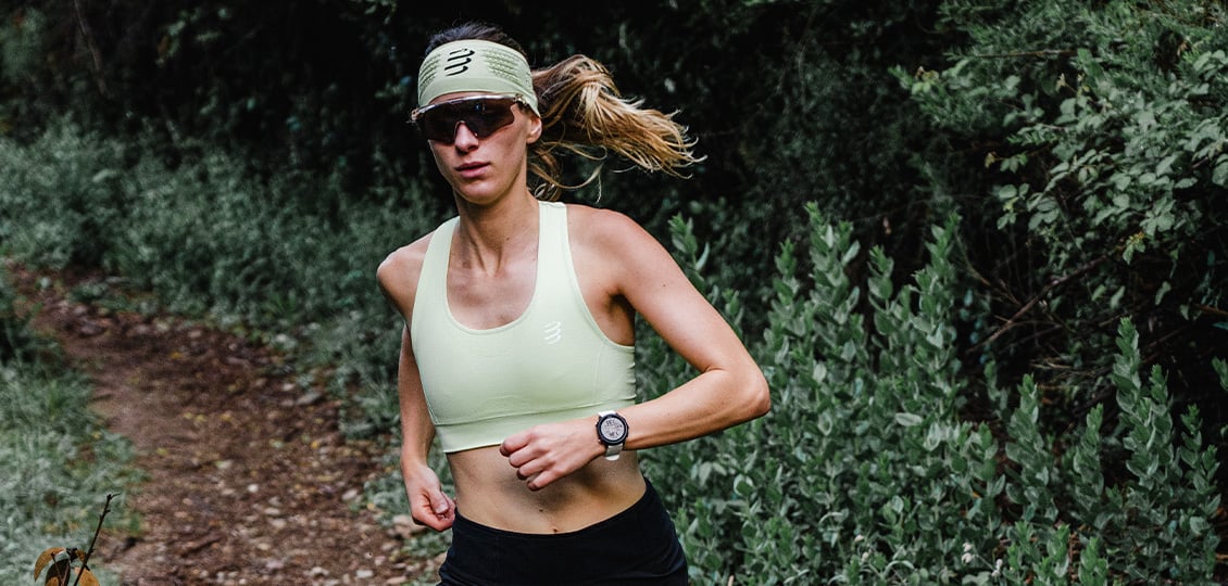 Compressport Women's FeelFree Seamless Bra - Shadow Lime