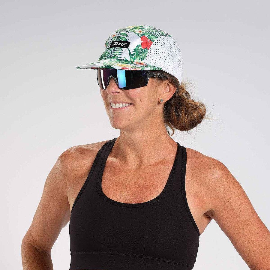 ZOOT Unisex's Tech 5-Panel Hat - White Hawaii