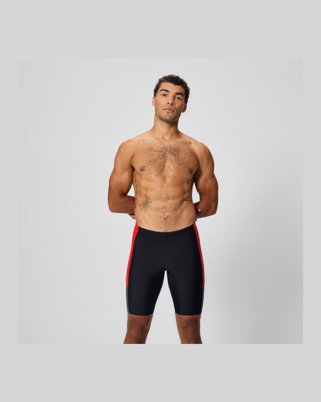 Speedo Men's Dive Jammer - Black/Red